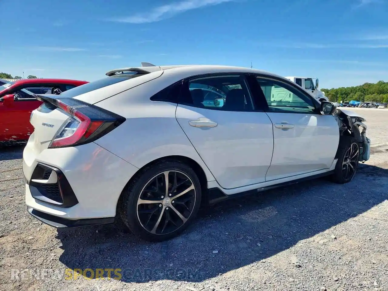 3 Photograph of a damaged car SHHFK7G42MU222289 HONDA CIVIC 2021