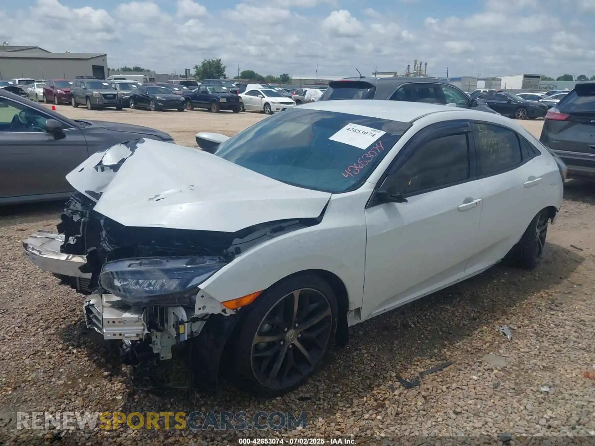 2 Photograph of a damaged car SHHFK7G42MU224446 HONDA CIVIC 2021