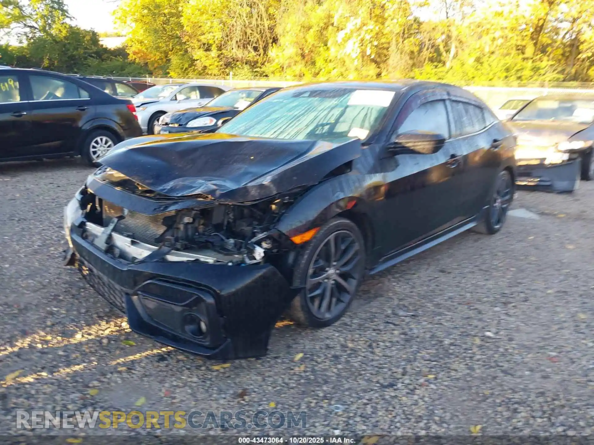 2 Photograph of a damaged car SHHFK7G43MU224620 HONDA CIVIC 2021