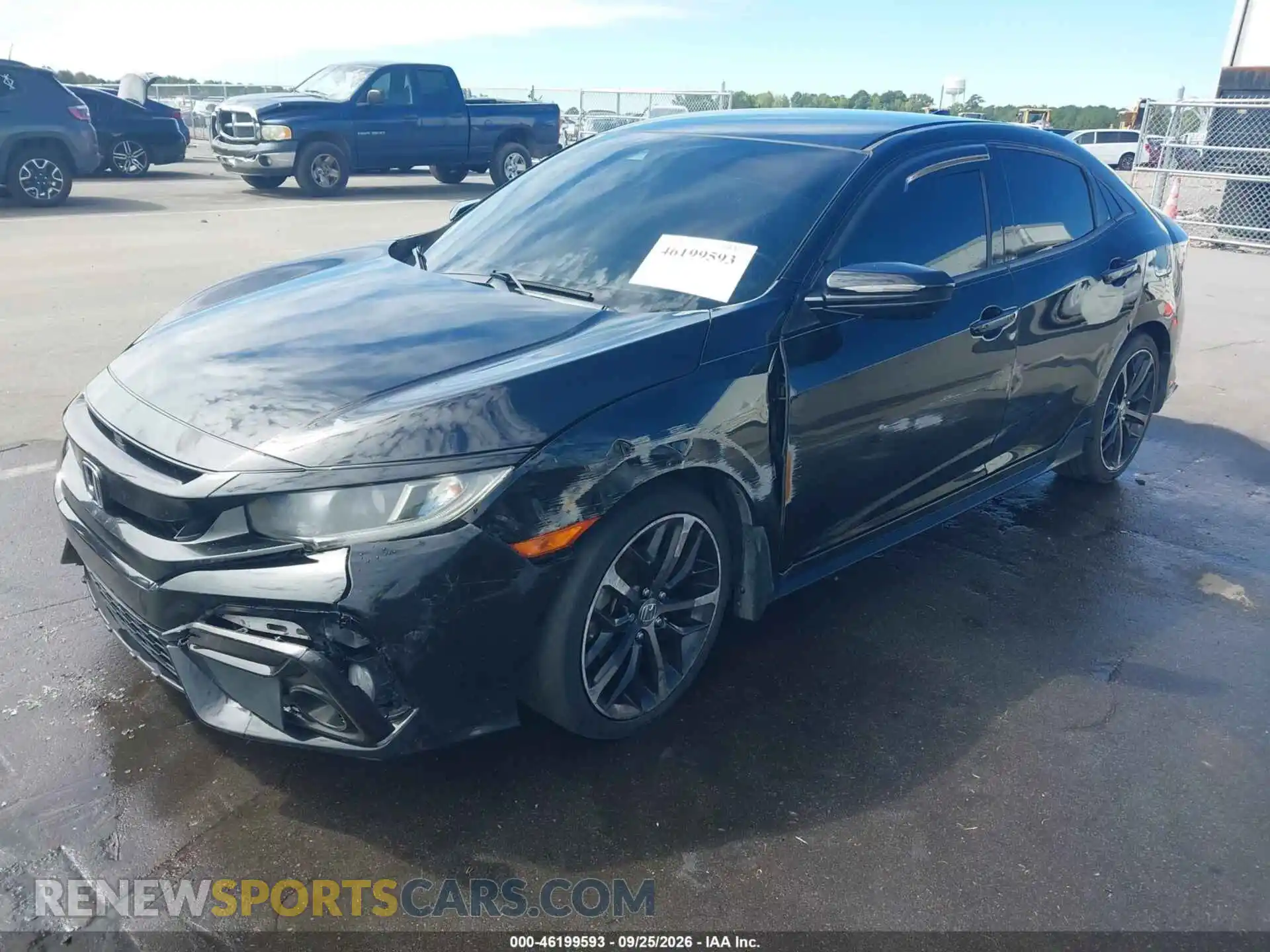 2 Photograph of a damaged car SHHFK7G44MU224609 HONDA CIVIC 2021