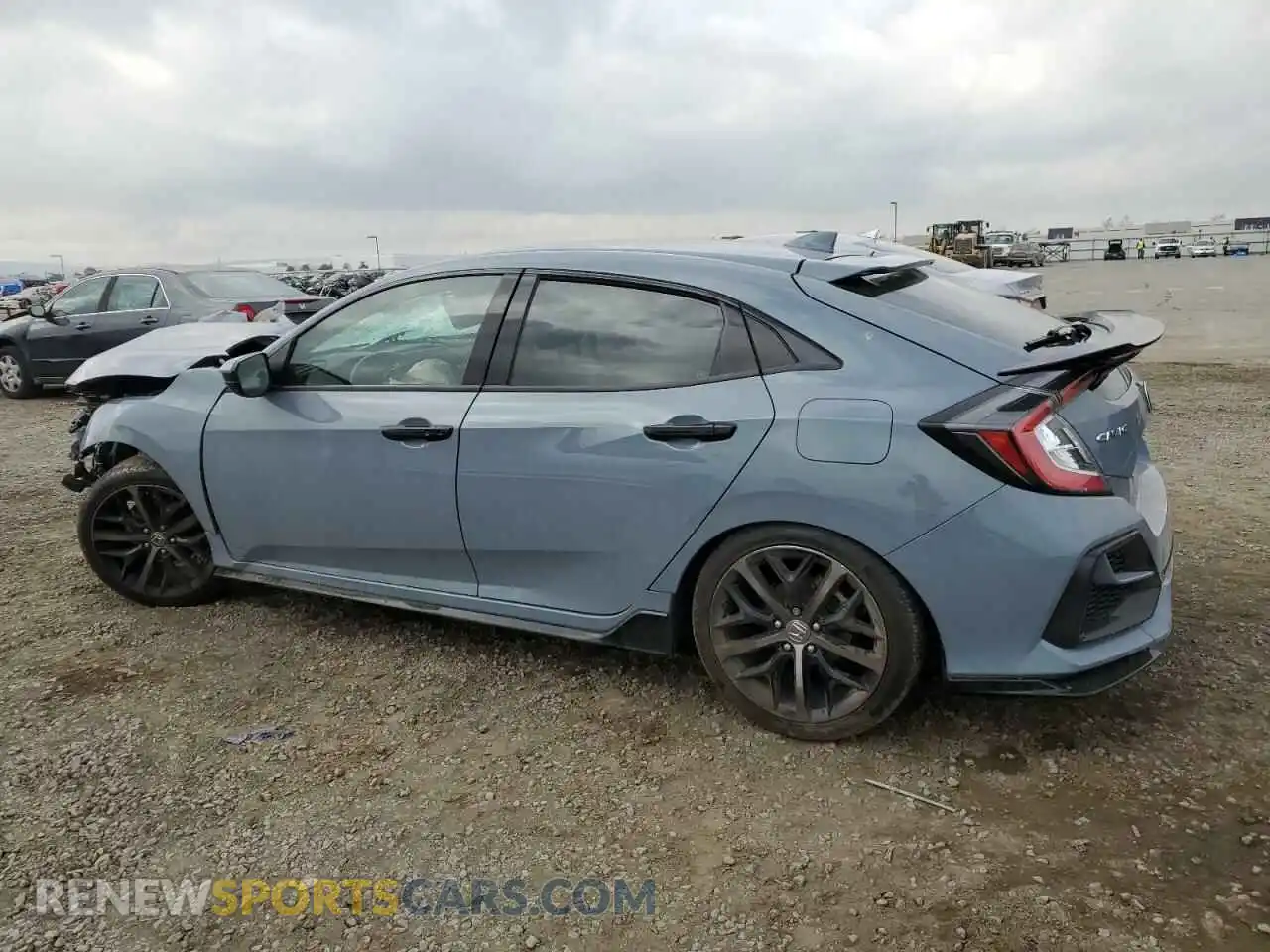 2 Photograph of a damaged car SHHFK7G45MU216423 HONDA CIVIC 2021