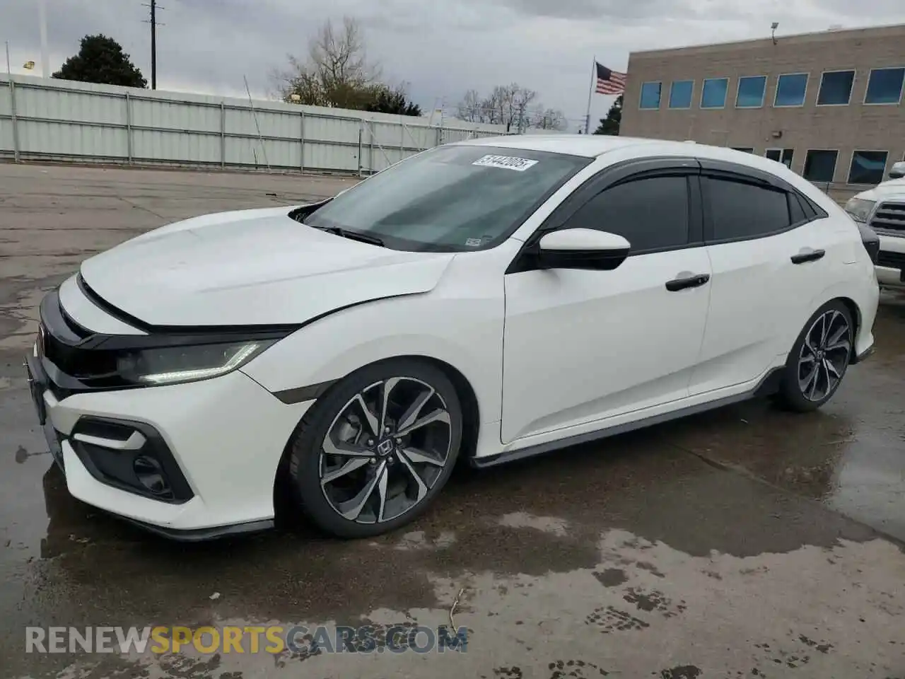 1 Photograph of a damaged car SHHFK7G47MU213149 HONDA CIVIC 2021