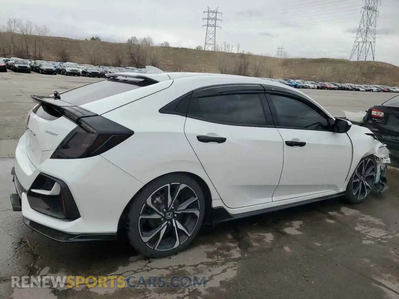 3 Photograph of a damaged car SHHFK7G47MU213149 HONDA CIVIC 2021