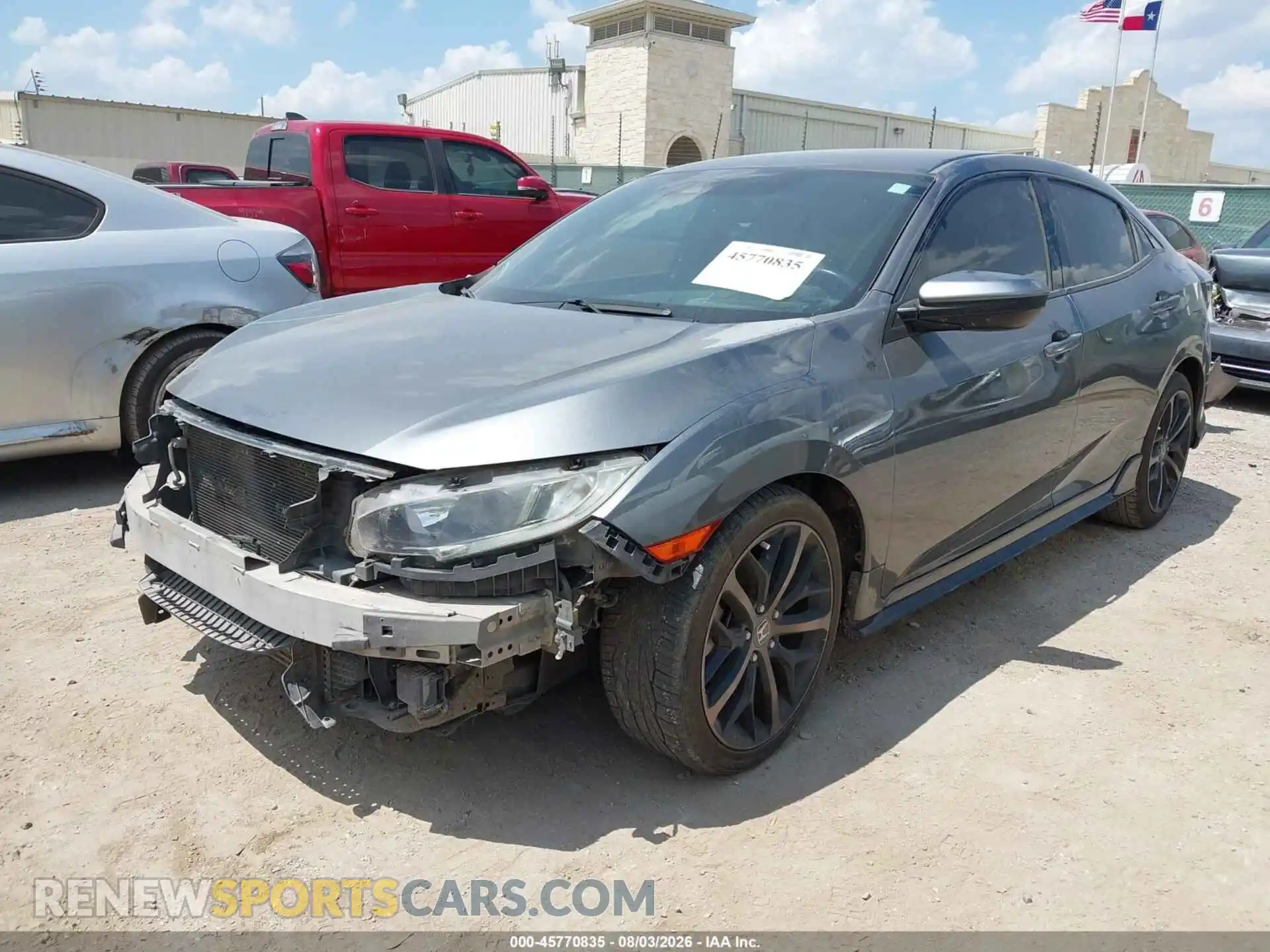 2 Photograph of a damaged car SHHFK7G47MU216066 HONDA CIVIC 2021