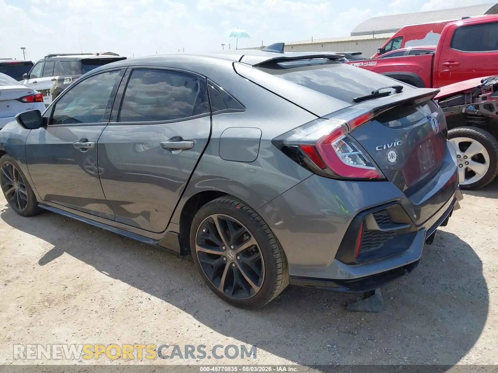 3 Photograph of a damaged car SHHFK7G47MU216066 HONDA CIVIC 2021