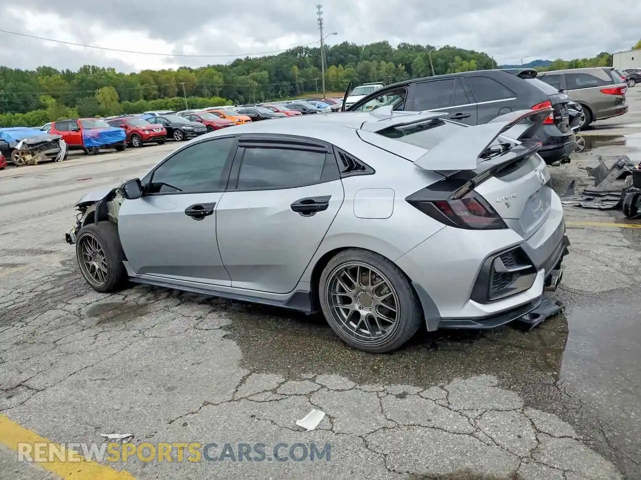 2 Photograph of a damaged car SHHFK7G48MU229179 HONDA CIVIC 2021