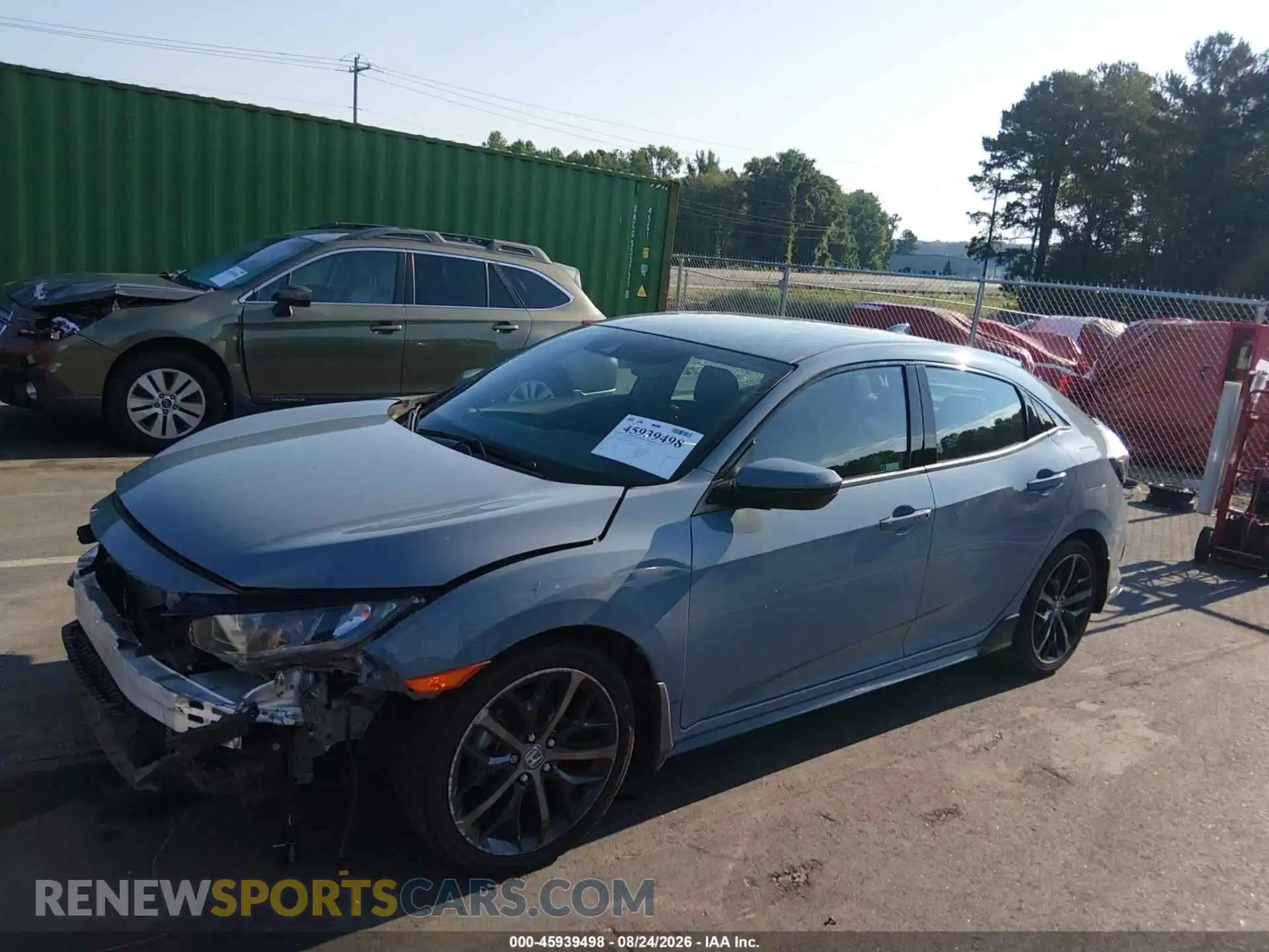 2 Фотография поврежденного автомобиля SHHFK7G4XMU218572 HONDA CIVIC 2021