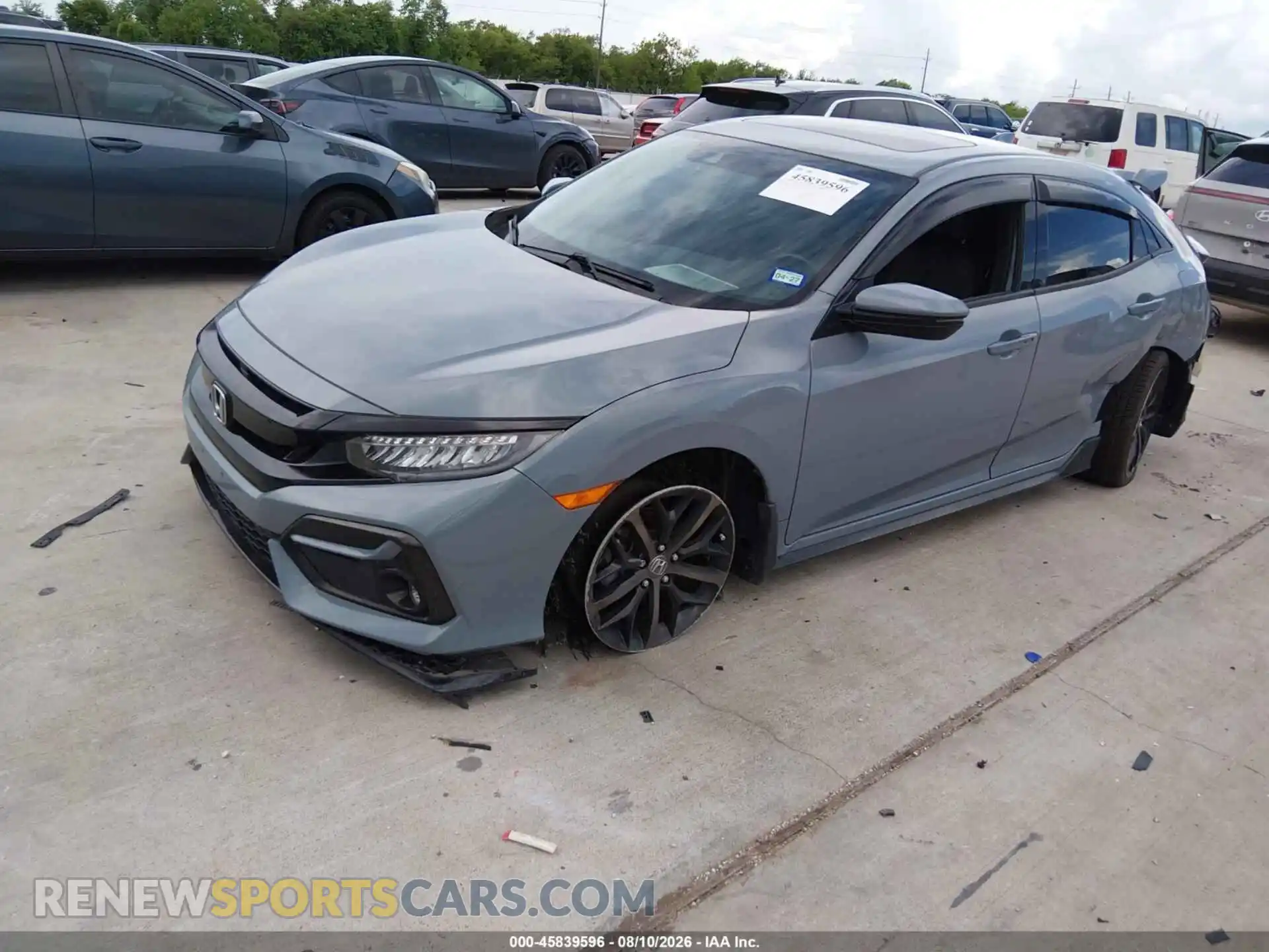 2 Photograph of a damaged car SHHFK7G97MU203569 HONDA CIVIC 2021