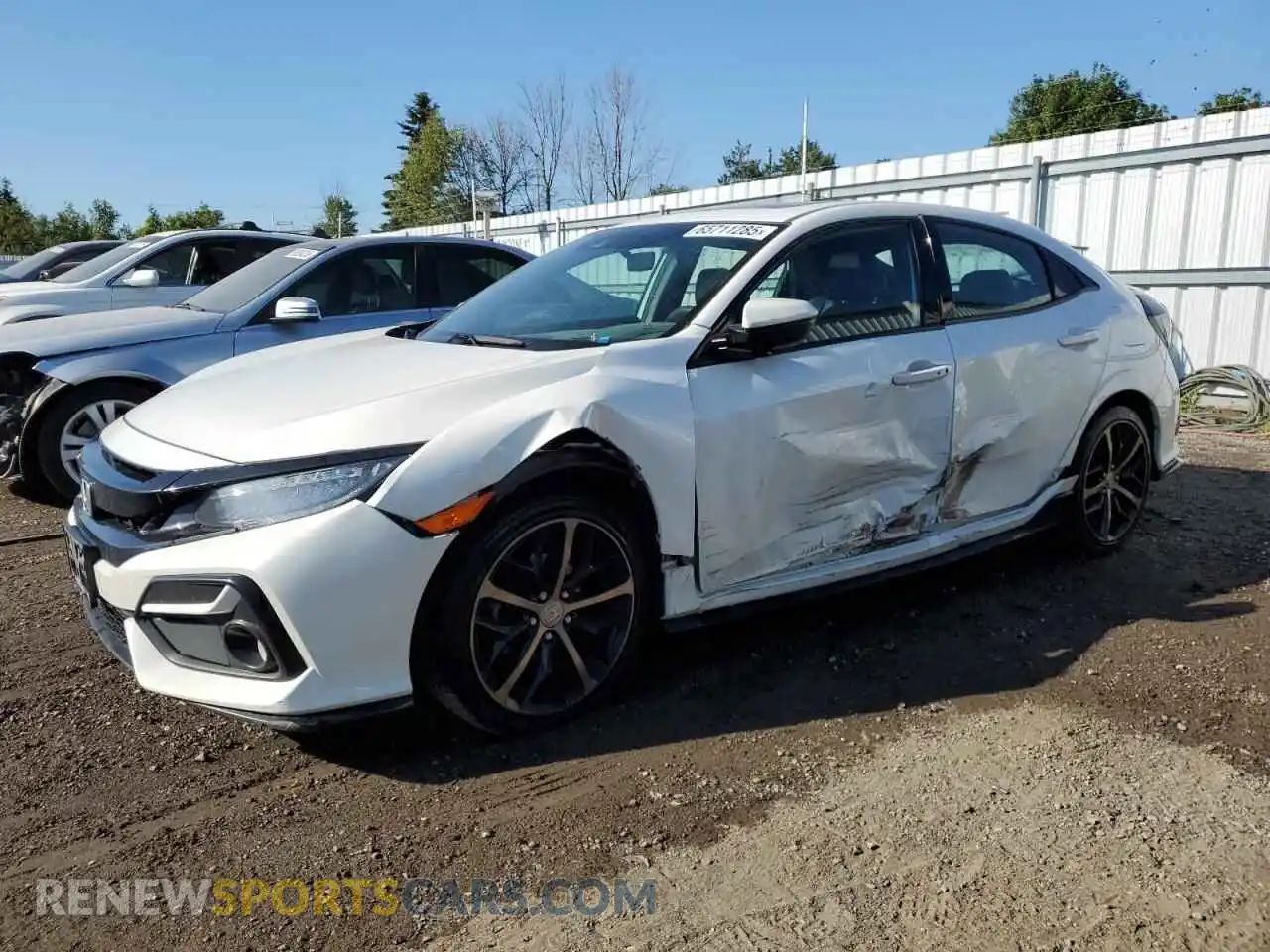 1 Photograph of a damaged car SHHFK7G99MU300577 HONDA CIVIC 2021