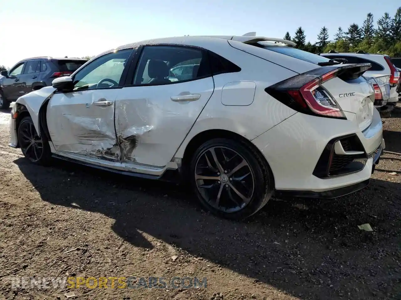 2 Photograph of a damaged car SHHFK7G99MU300577 HONDA CIVIC 2021