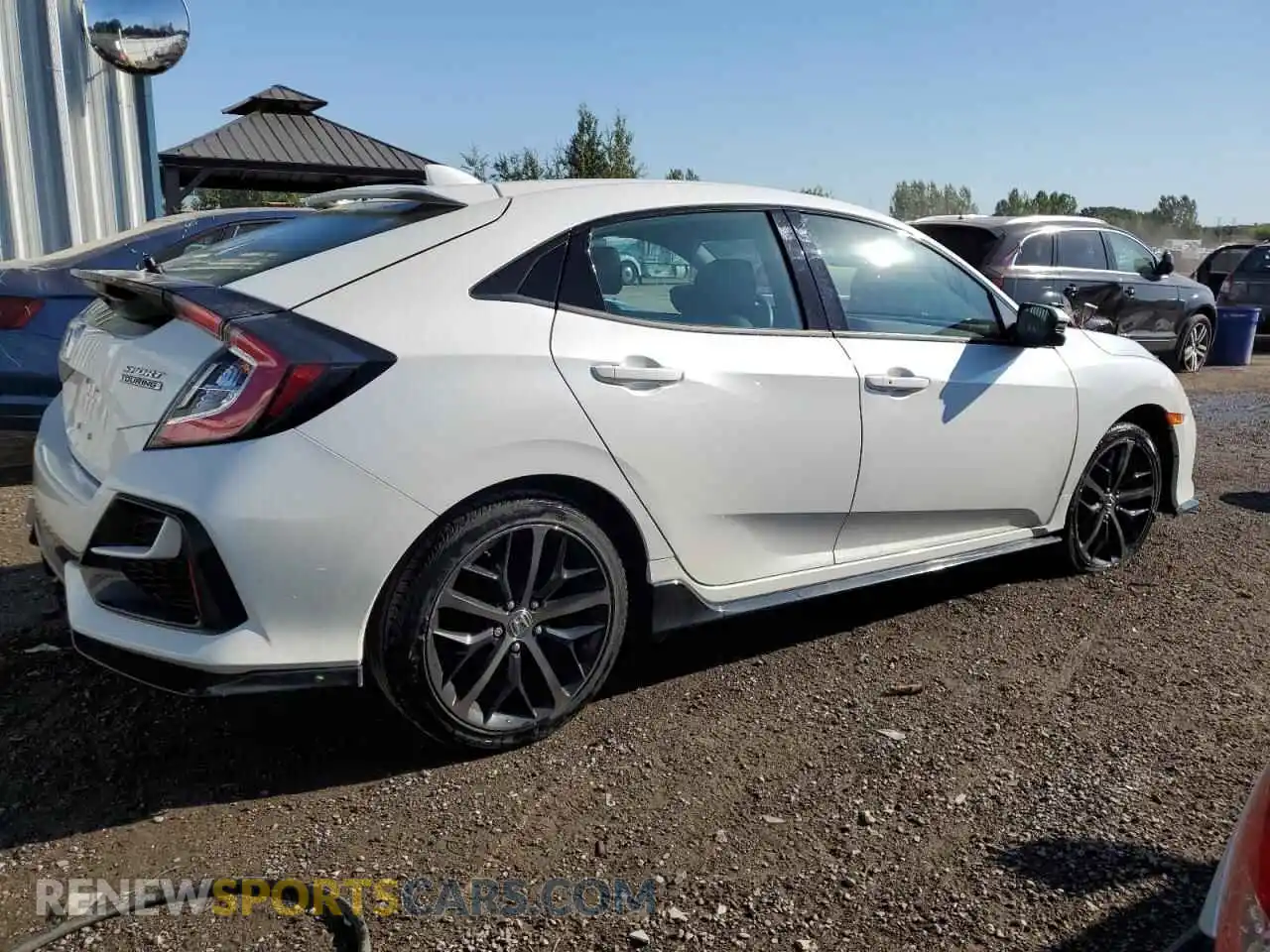3 Photograph of a damaged car SHHFK7G99MU300577 HONDA CIVIC 2021