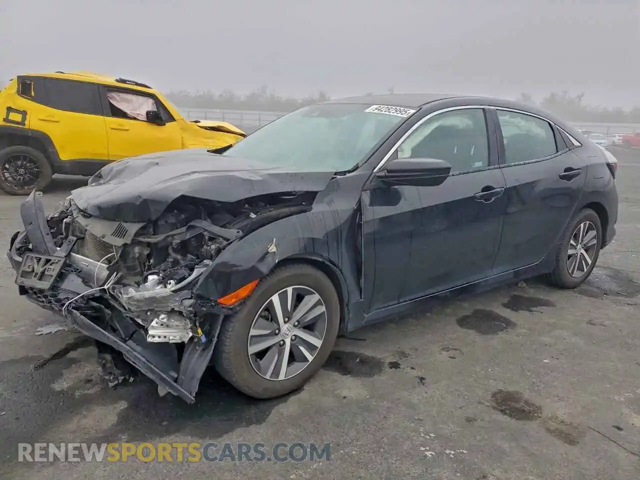 1 Photograph of a damaged car SHHFK7H30MU405714 HONDA CIVIC 2021
