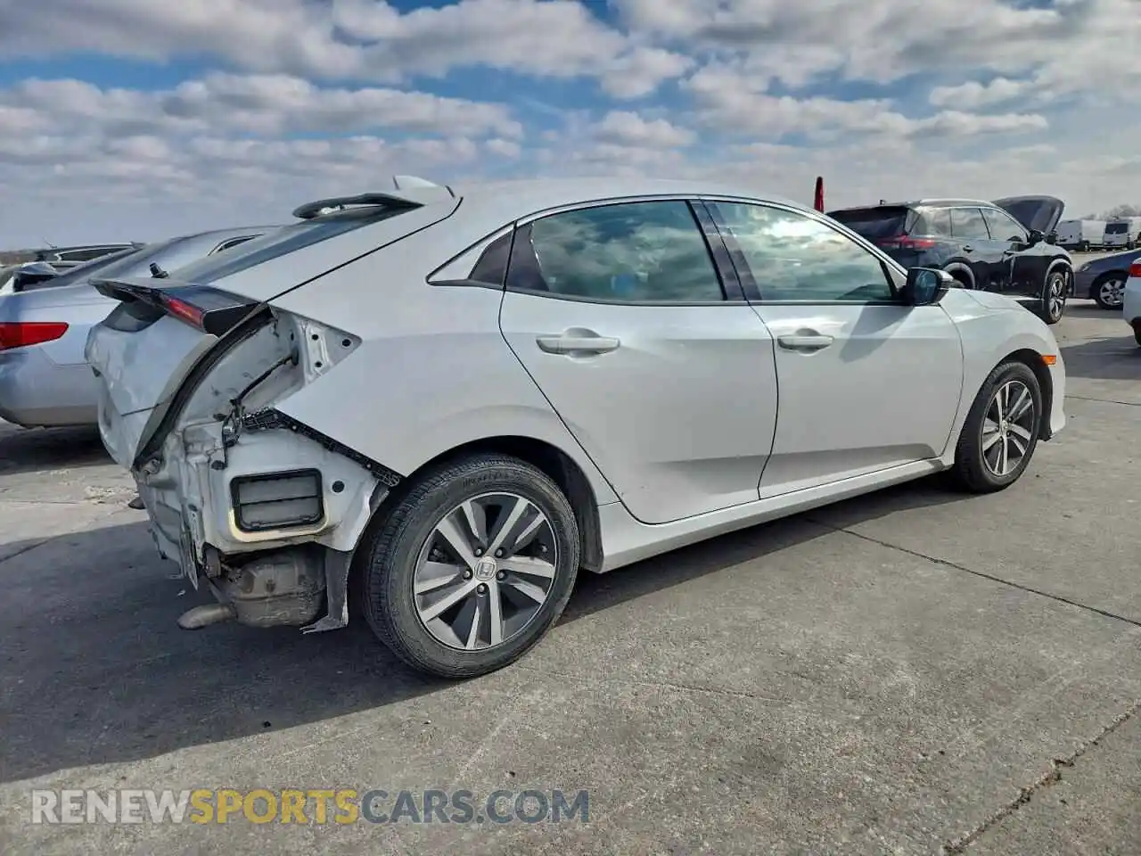 3 Photograph of a damaged car SHHFK7H35MU201541 HONDA CIVIC 2021