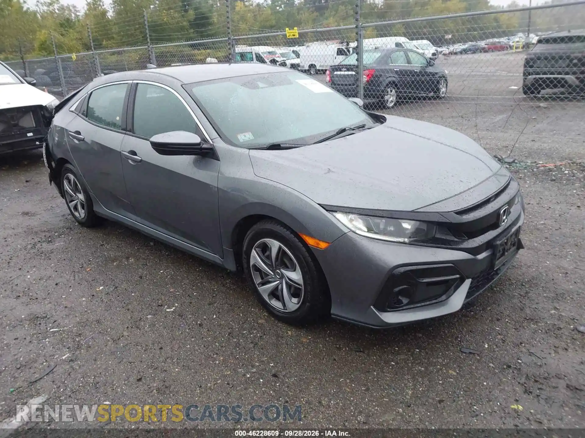 1 Photograph of a damaged car SHHFK7H36MU201922 HONDA CIVIC 2021