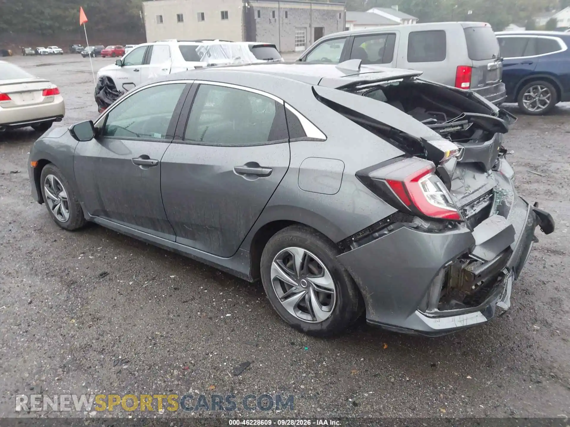 3 Photograph of a damaged car SHHFK7H36MU201922 HONDA CIVIC 2021
