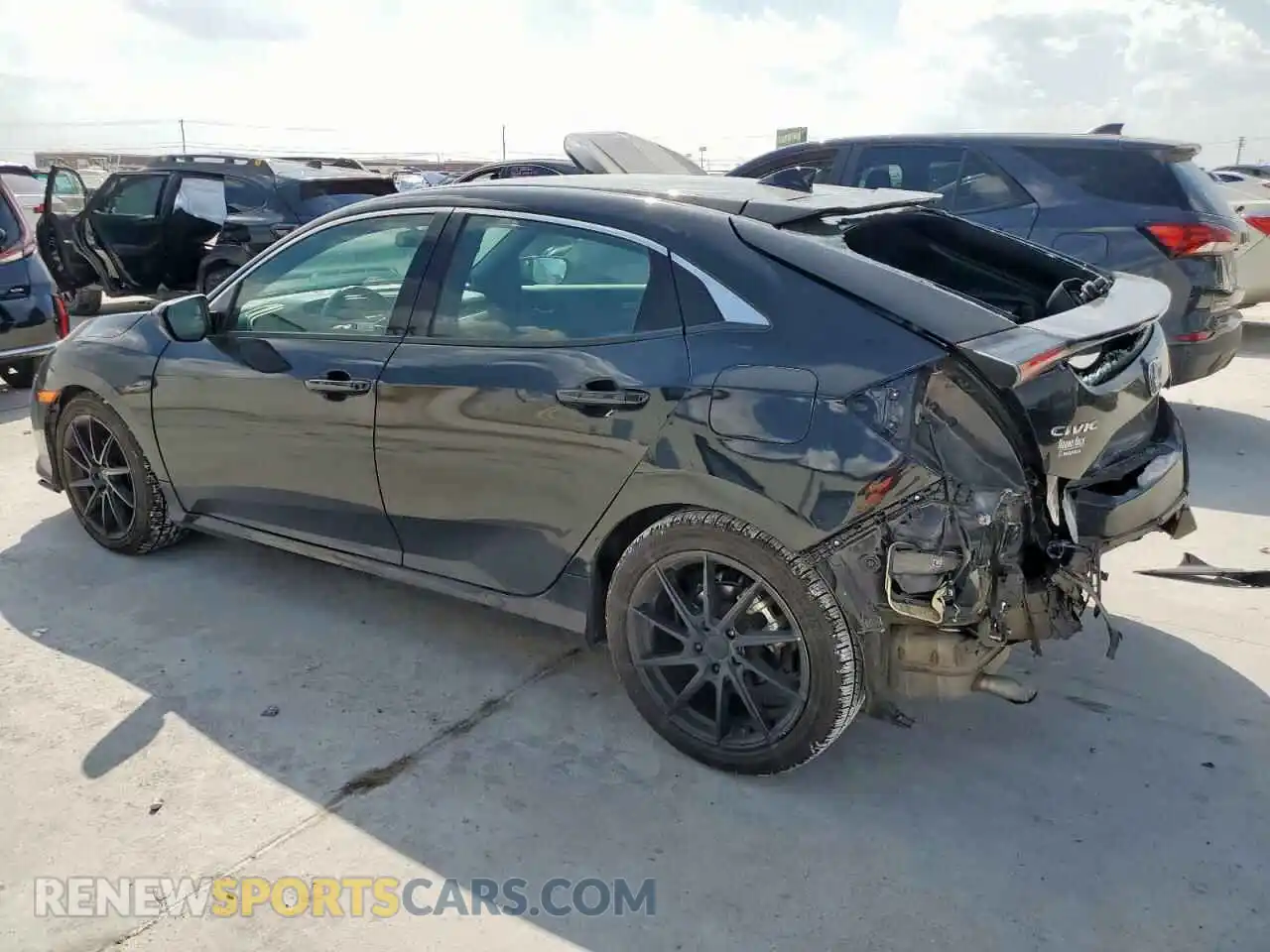 2 Photograph of a damaged car SHHFK7H39MU203910 HONDA CIVIC 2021