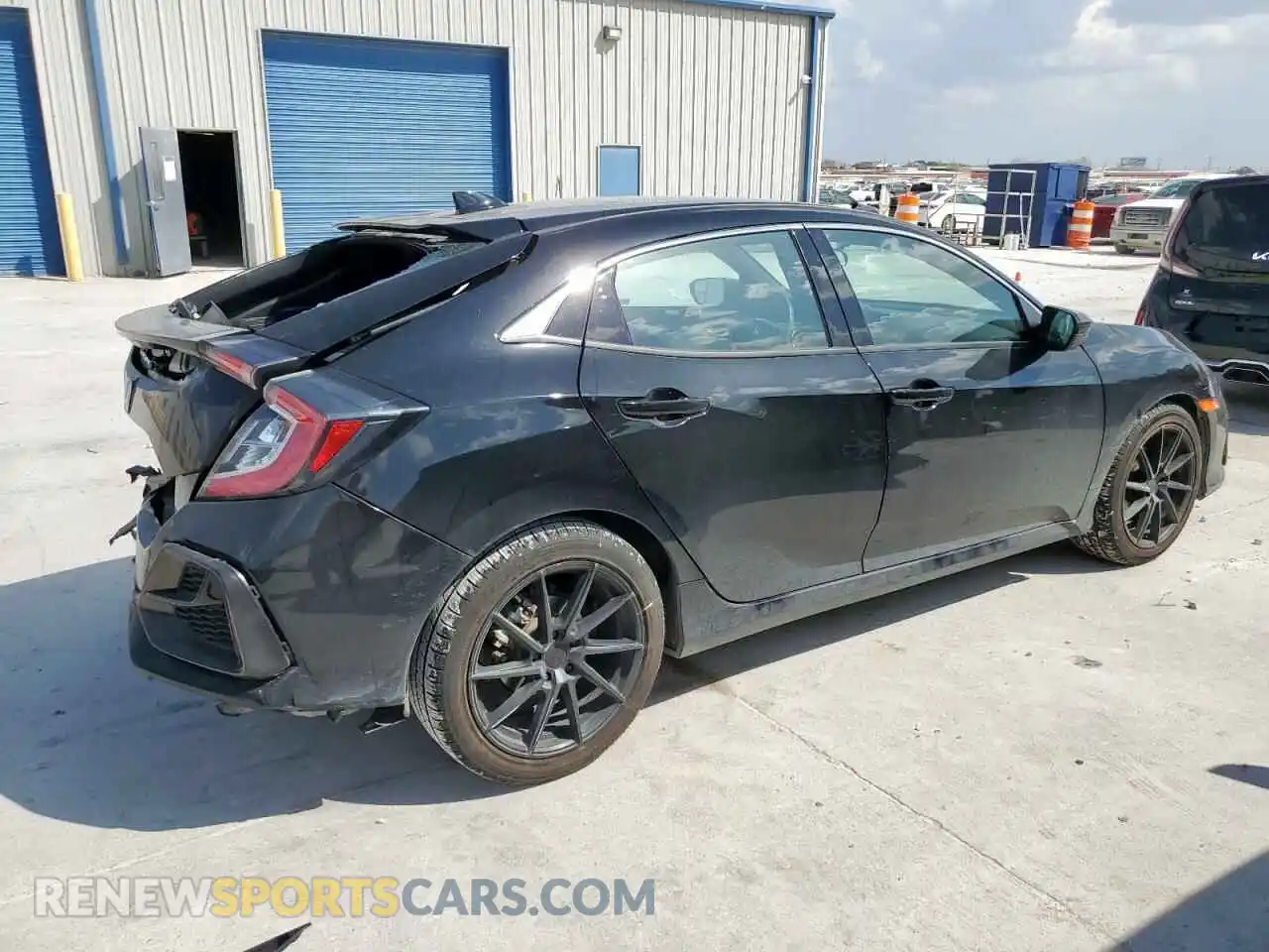 3 Photograph of a damaged car SHHFK7H39MU203910 HONDA CIVIC 2021