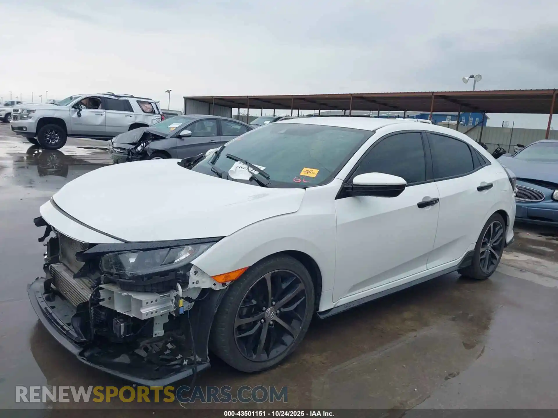 2 Photograph of a damaged car SHHFK7H40MU200726 HONDA CIVIC 2021