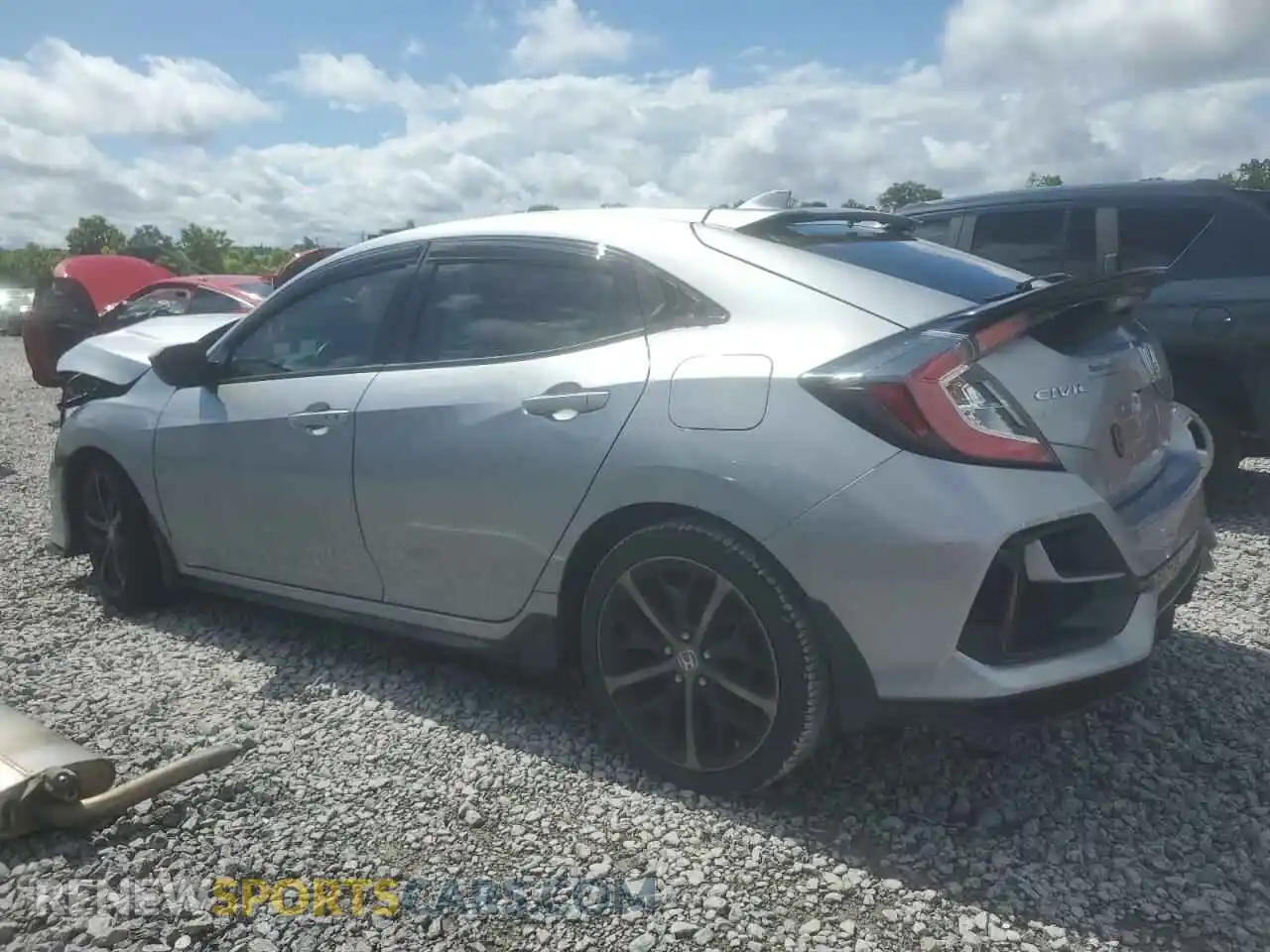 2 Photograph of a damaged car SHHFK7H40MU212892 HONDA CIVIC 2021