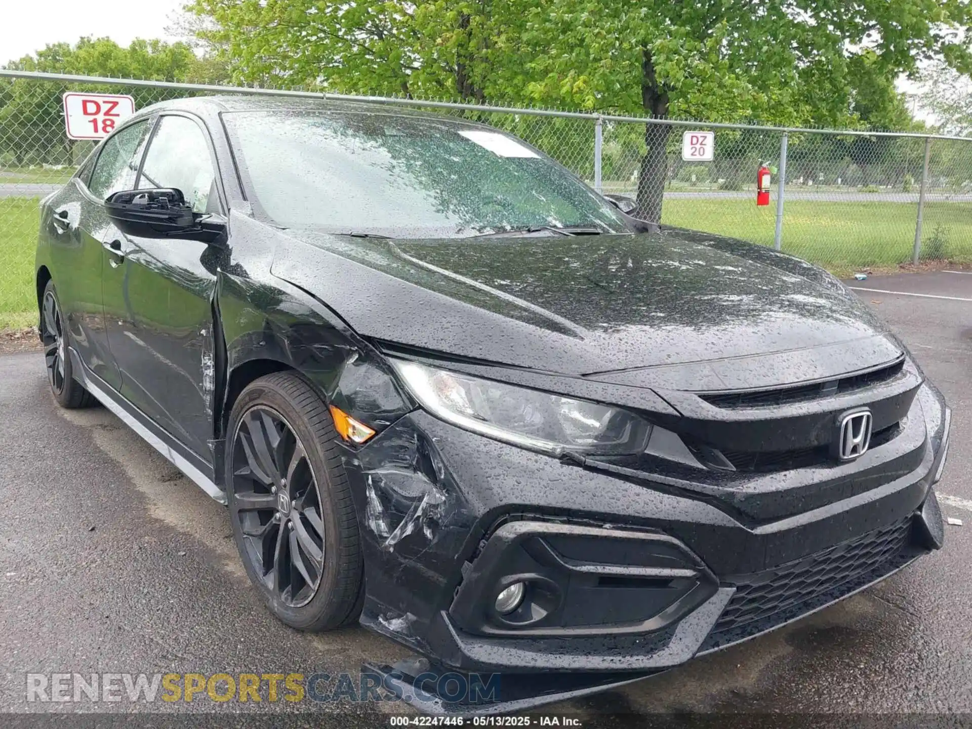 1 Photograph of a damaged car SHHFK7H40MU213928 HONDA CIVIC 2021