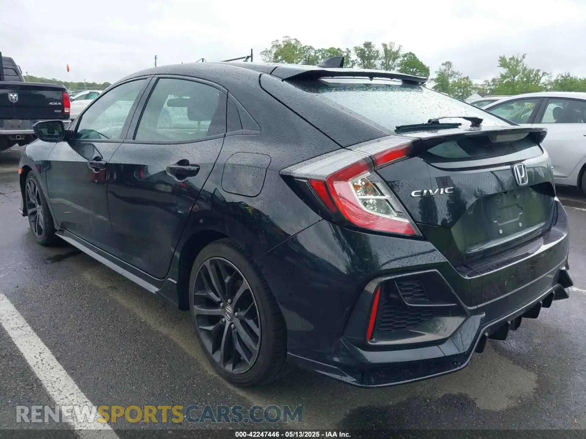 3 Photograph of a damaged car SHHFK7H40MU213928 HONDA CIVIC 2021