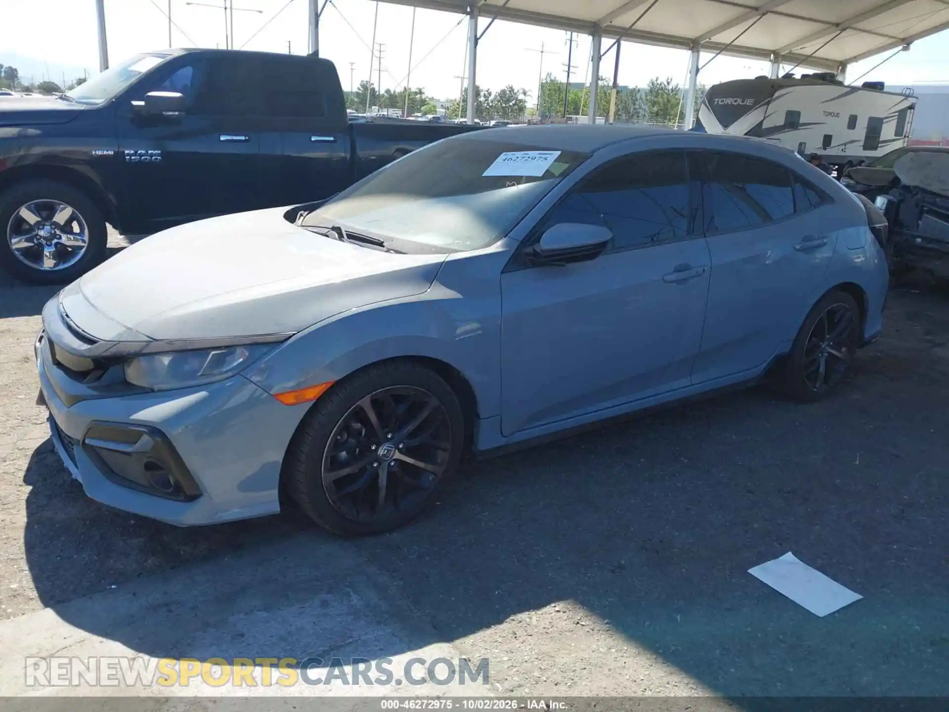 2 Photograph of a damaged car SHHFK7H40MU216960 HONDA CIVIC 2021