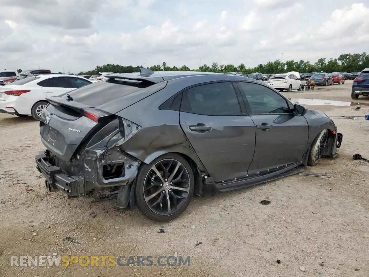 3 Фотография поврежденного автомобиля SHHFK7H40MU223164 HONDA CIVIC 2021