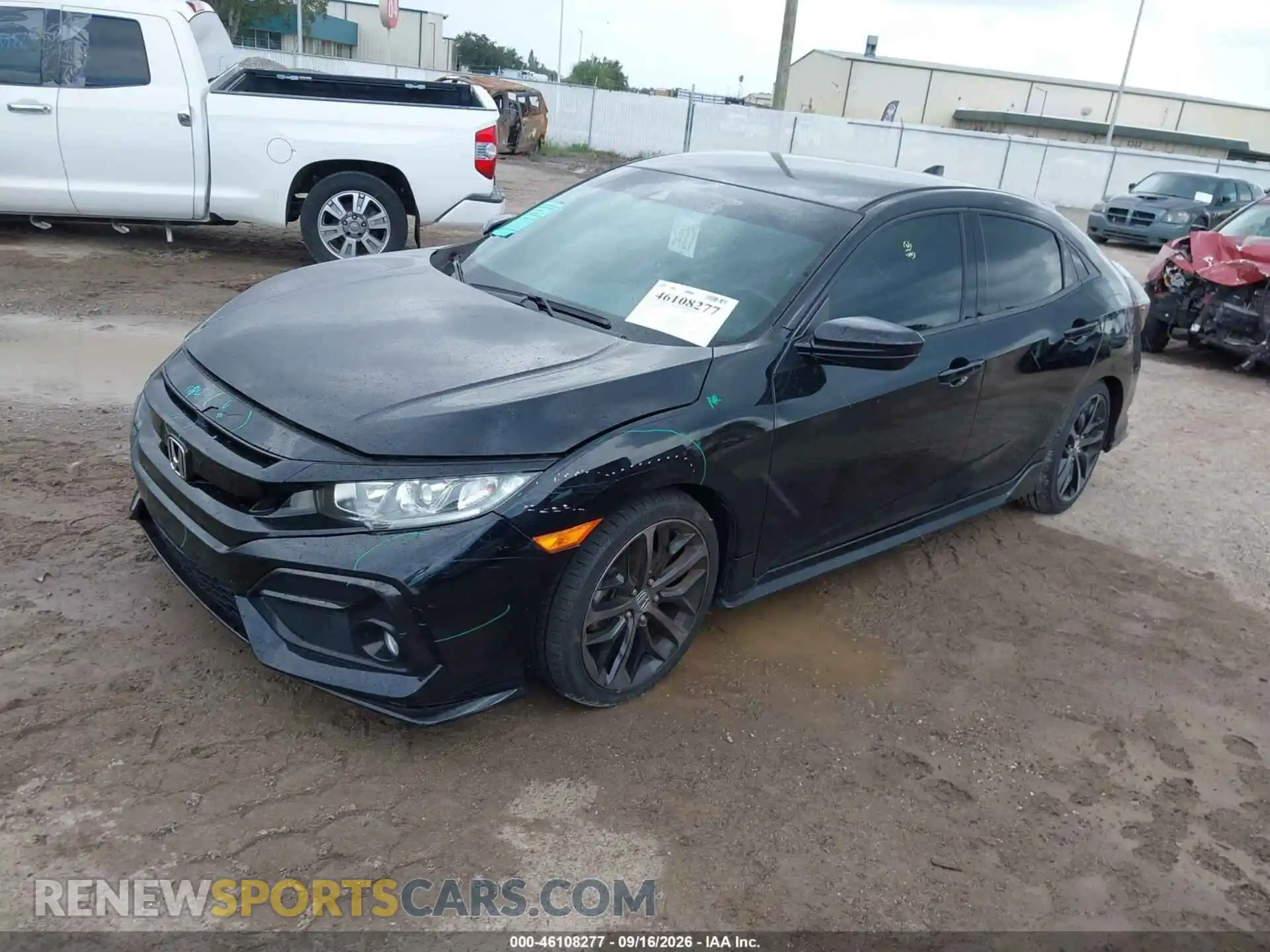2 fotografías del automóvil dañado SHHFK7H40MU223343 HONDA CIVIC 2021