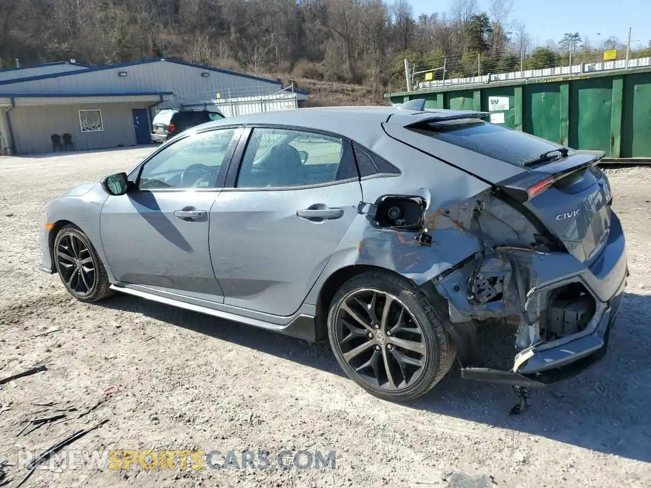 2 fotografías del automóvil dañado SHHFK7H40MU225142 HONDA CIVIC 2021