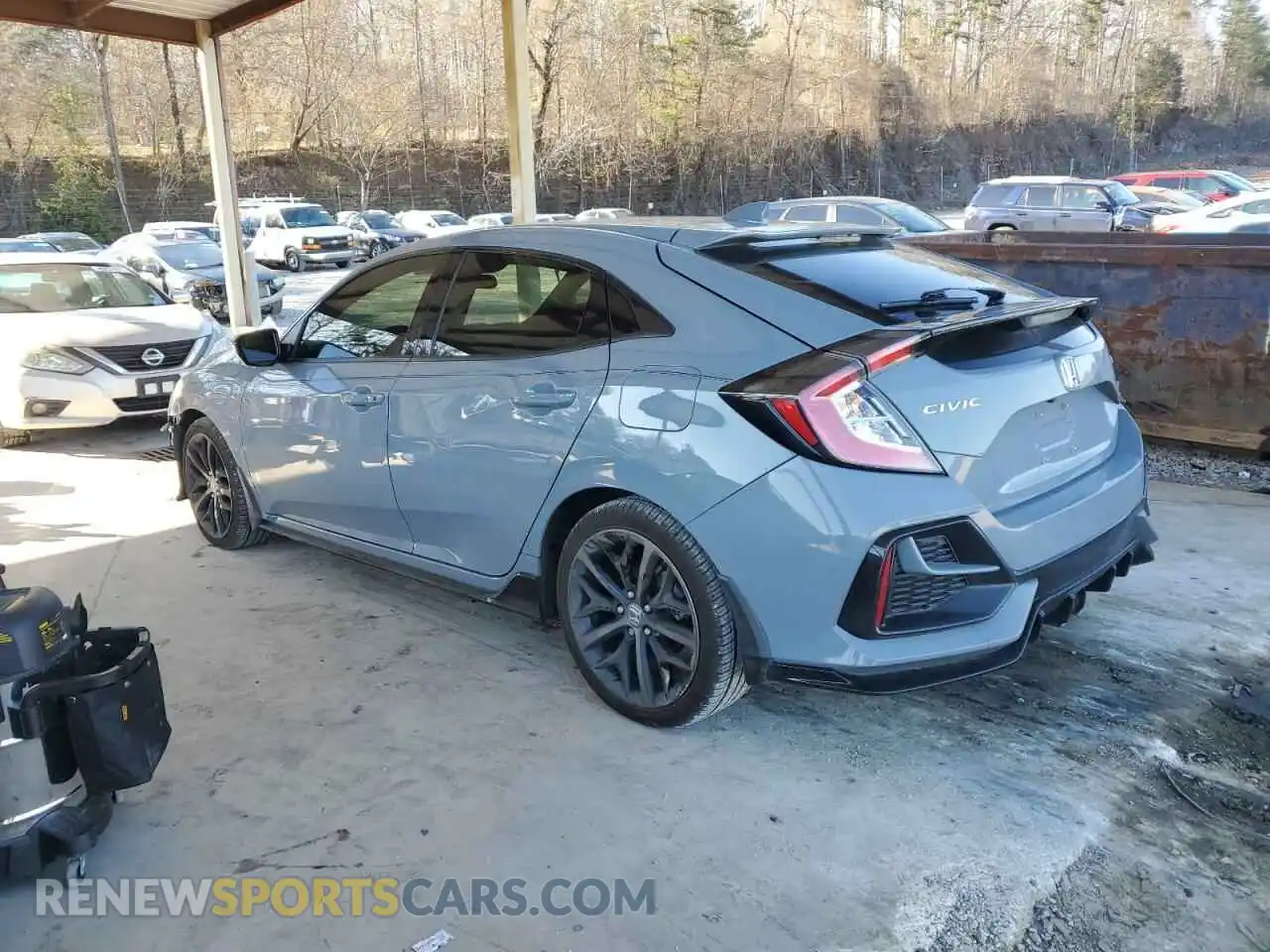 2 Photograph of a damaged car SHHFK7H40MU226095 HONDA CIVIC 2021