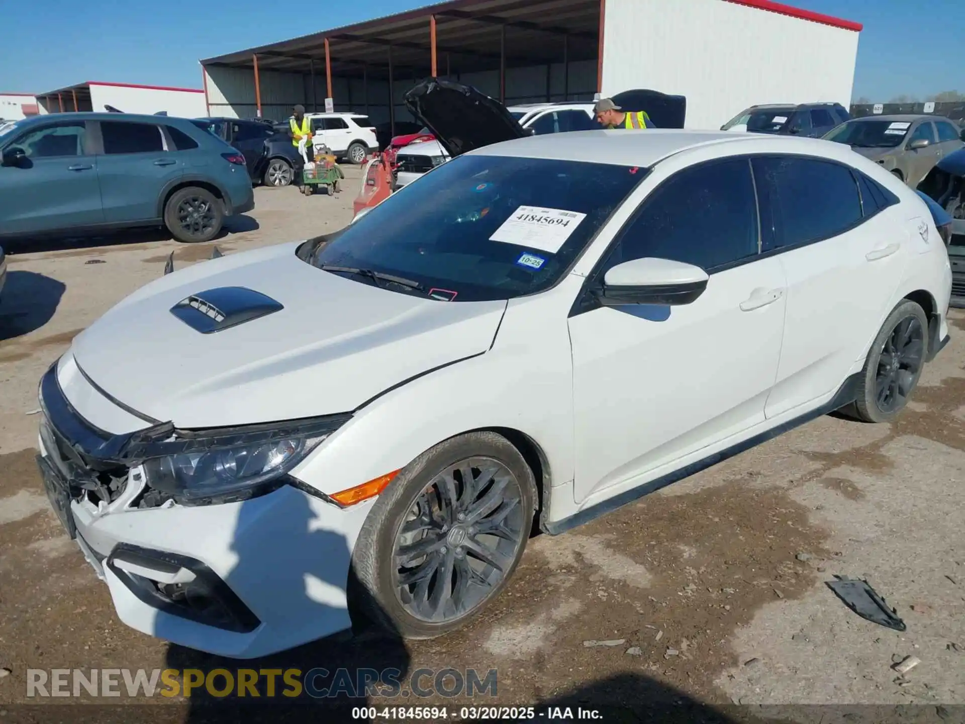 2 Photograph of a damaged car SHHFK7H40MU229756 HONDA CIVIC 2021