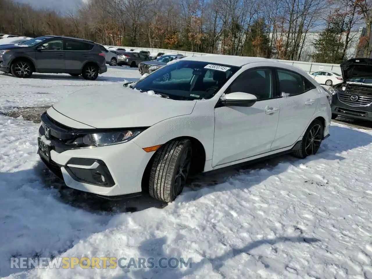 1 Photograph of a damaged car SHHFK7H40MU407911 HONDA CIVIC 2021