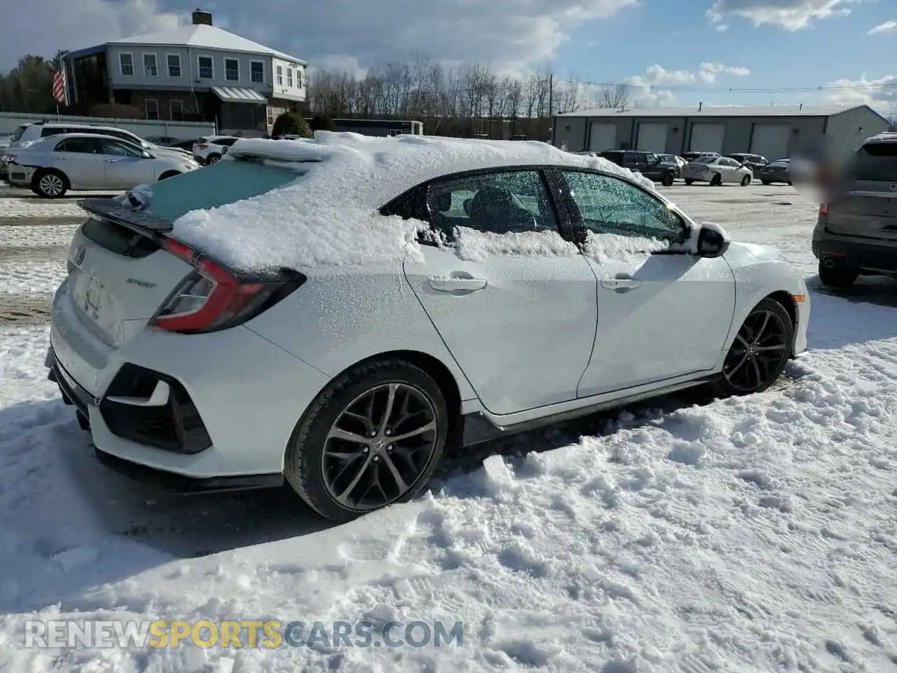 3 Photograph of a damaged car SHHFK7H40MU407911 HONDA CIVIC 2021