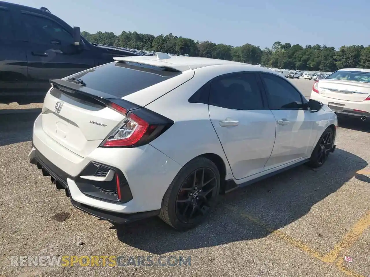 3 Photograph of a damaged car SHHFK7H40MU409710 HONDA CIVIC 2021