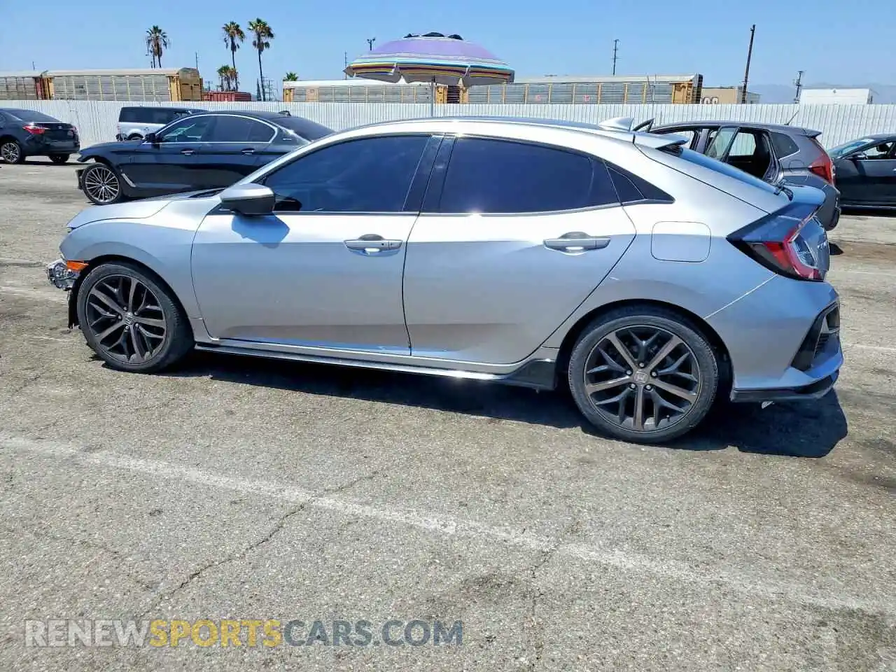 2 fotografías del automóvil dañado SHHFK7H40MU422313 HONDA CIVIC 2021