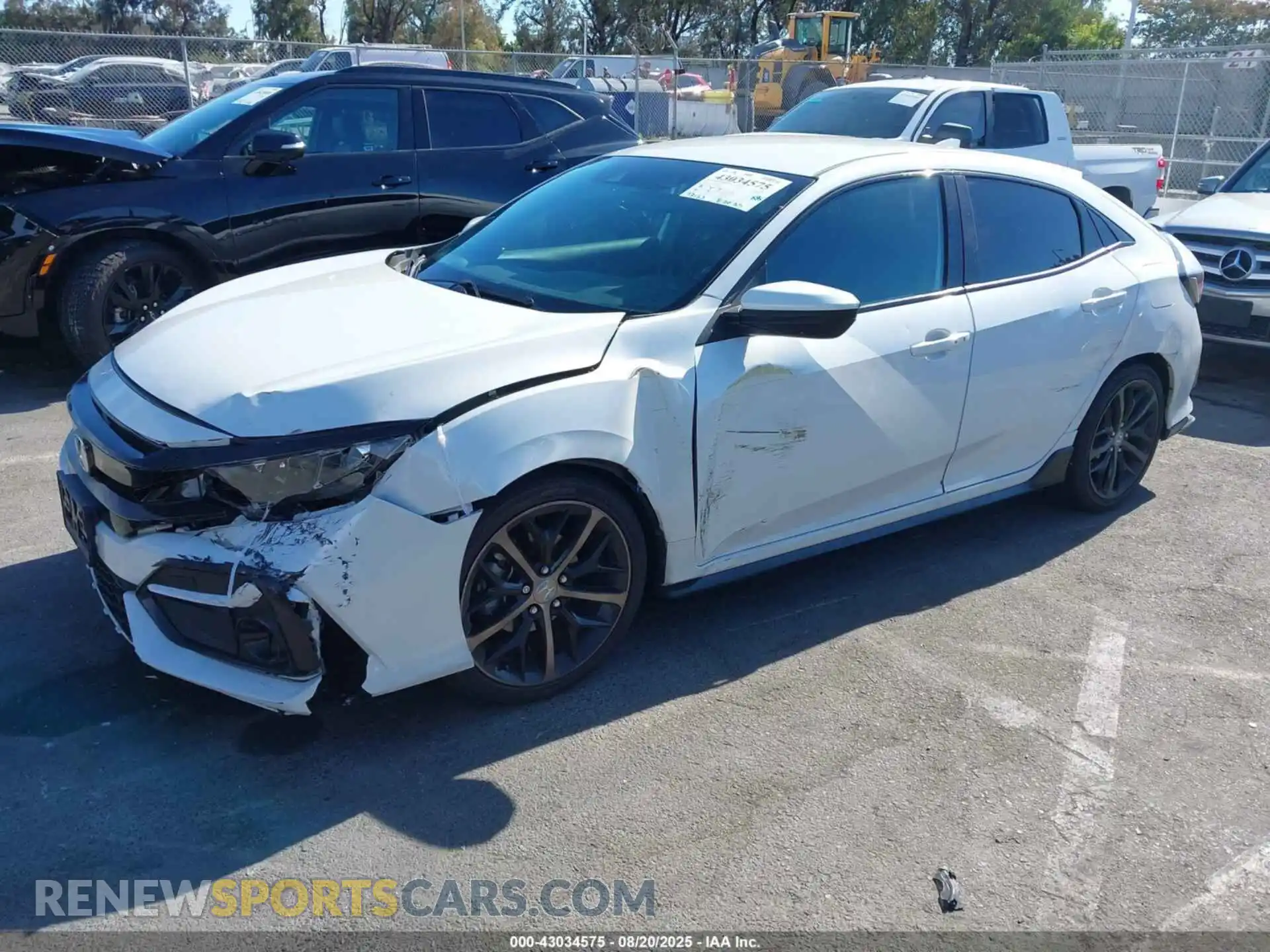 2 Photograph of a damaged car SHHFK7H40MU422389 HONDA CIVIC 2021