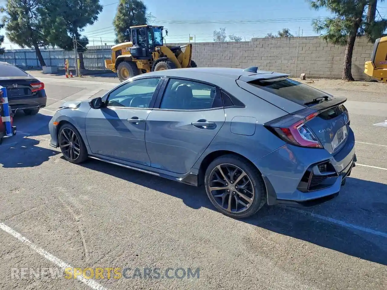 2 Photograph of a damaged car SHHFK7H40MU424305 HONDA CIVIC 2021