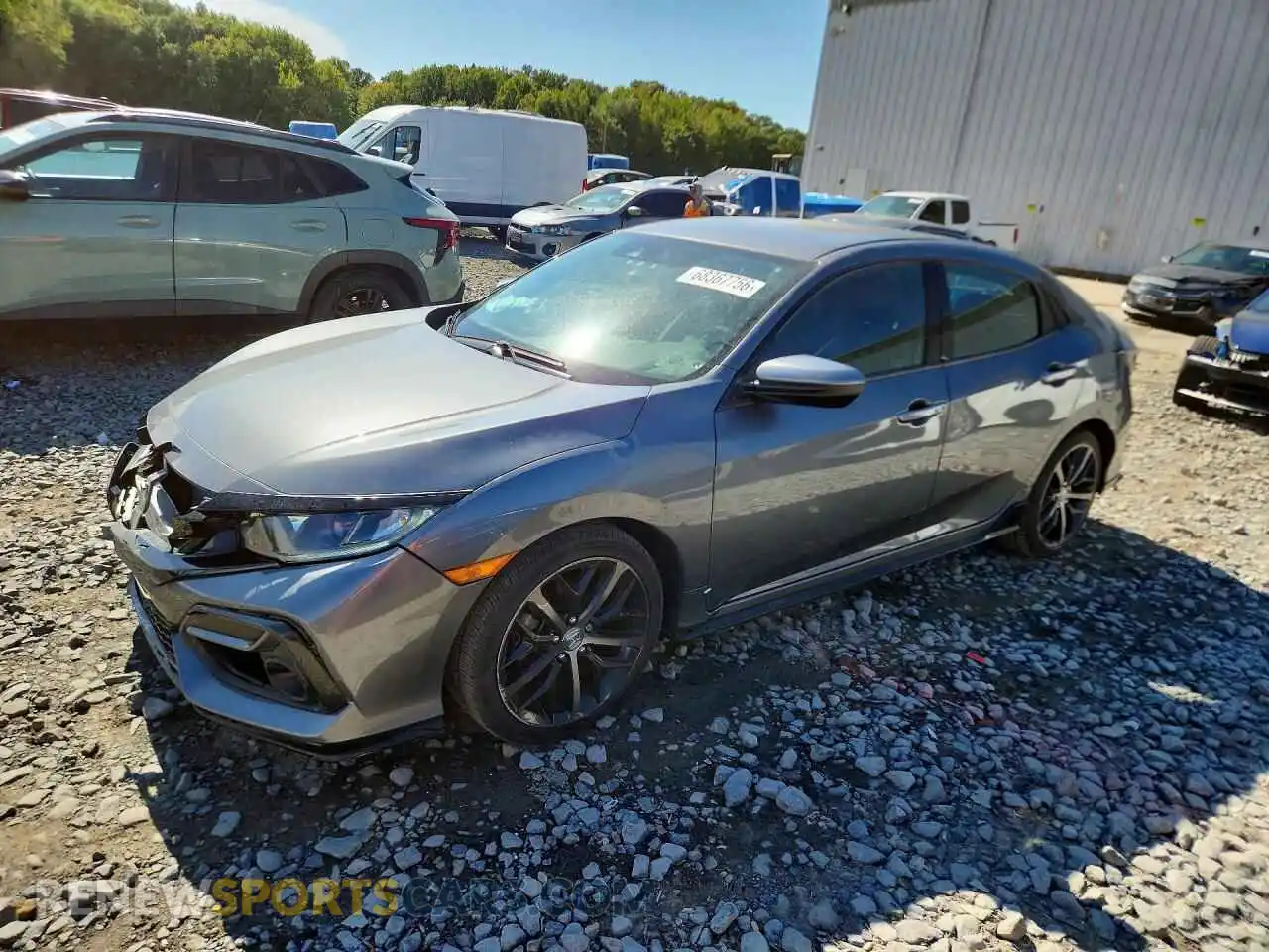 1 Фотография поврежденного автомобиля SHHFK7H40MU425843 HONDA CIVIC 2021