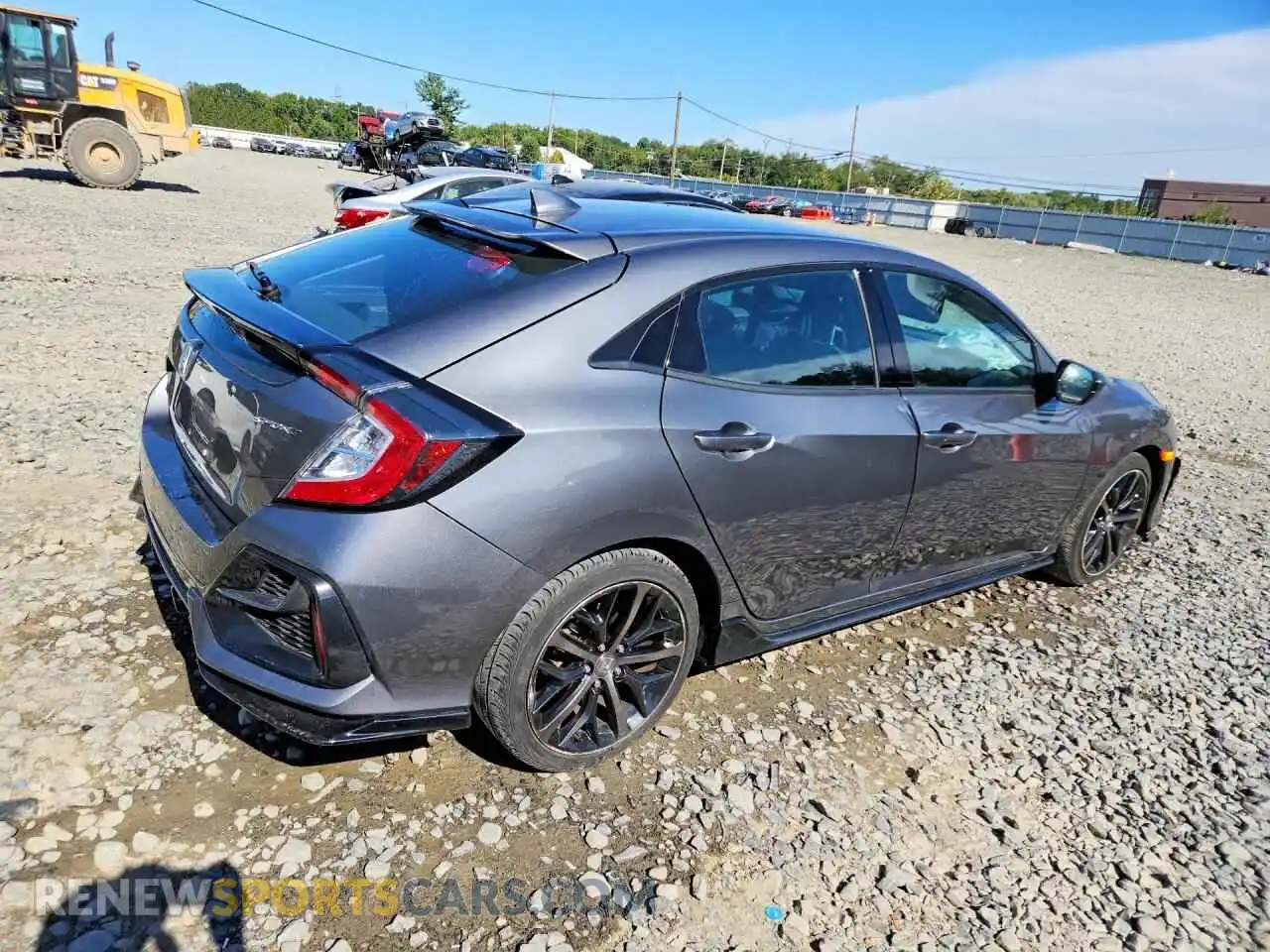 3 Фотография поврежденного автомобиля SHHFK7H40MU425843 HONDA CIVIC 2021