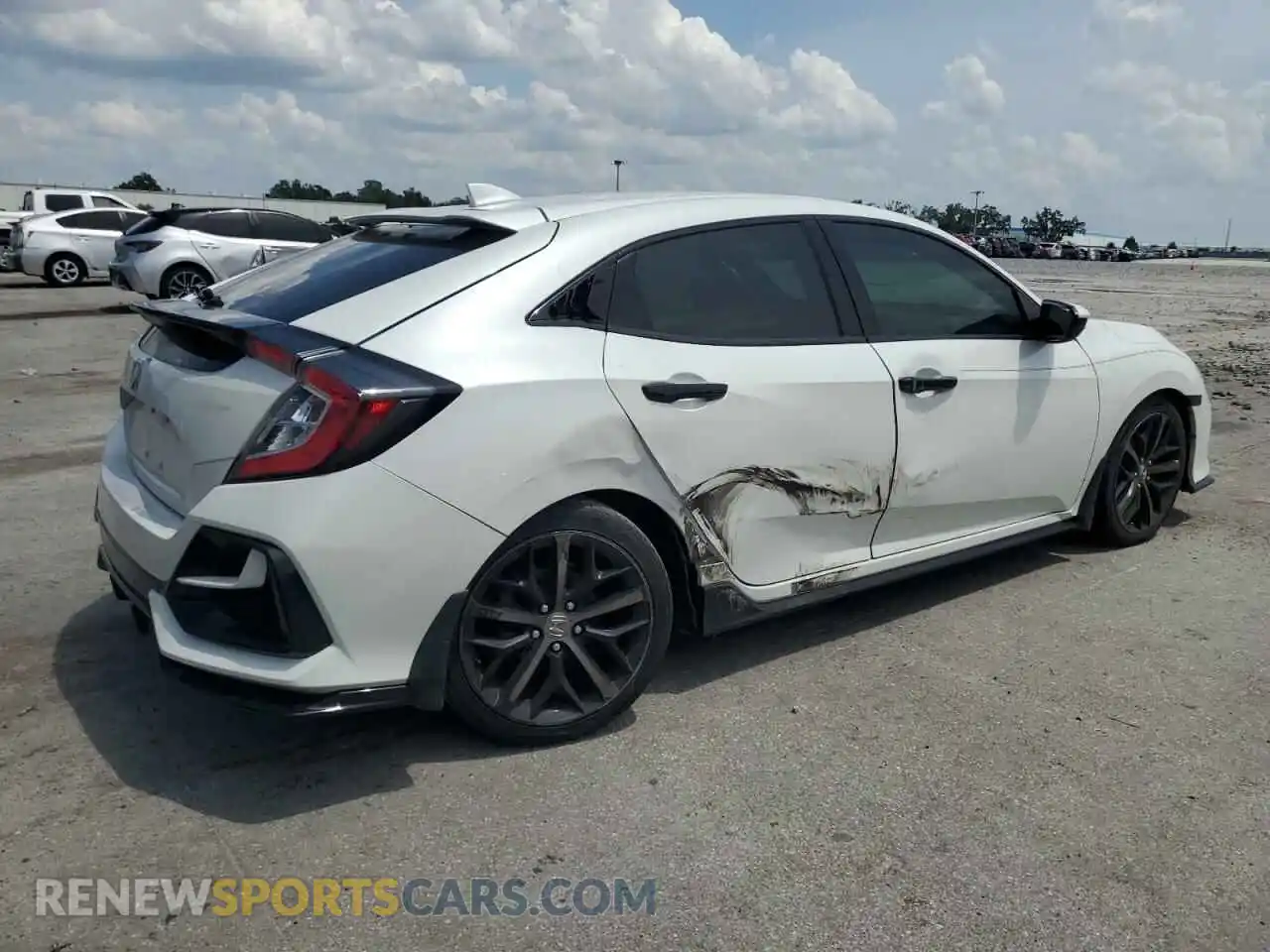 3 Photograph of a damaged car SHHFK7H41MU204574 HONDA CIVIC 2021