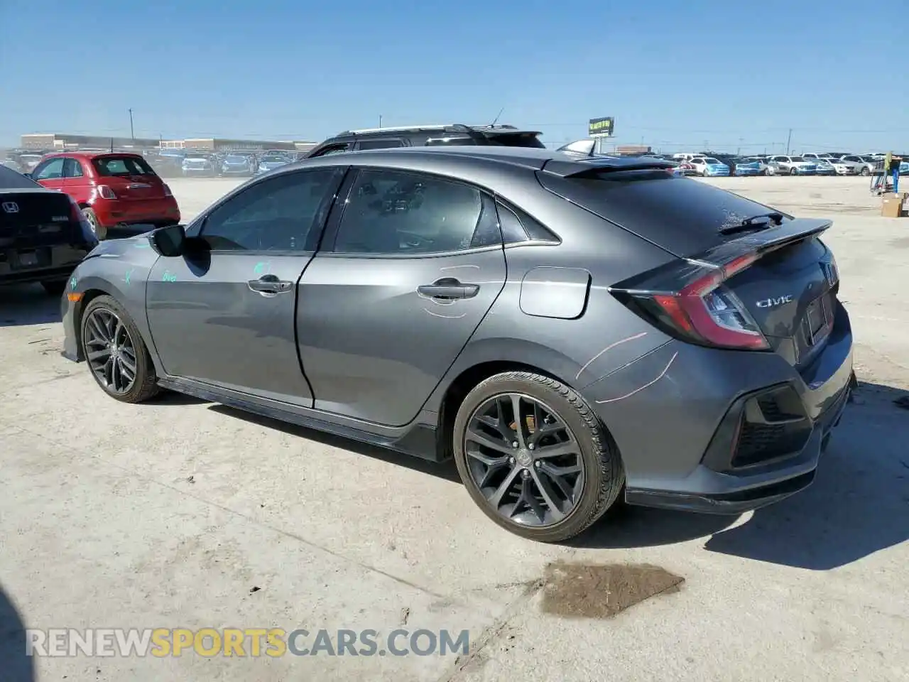 2 Photograph of a damaged car SHHFK7H41MU204770 HONDA CIVIC 2021