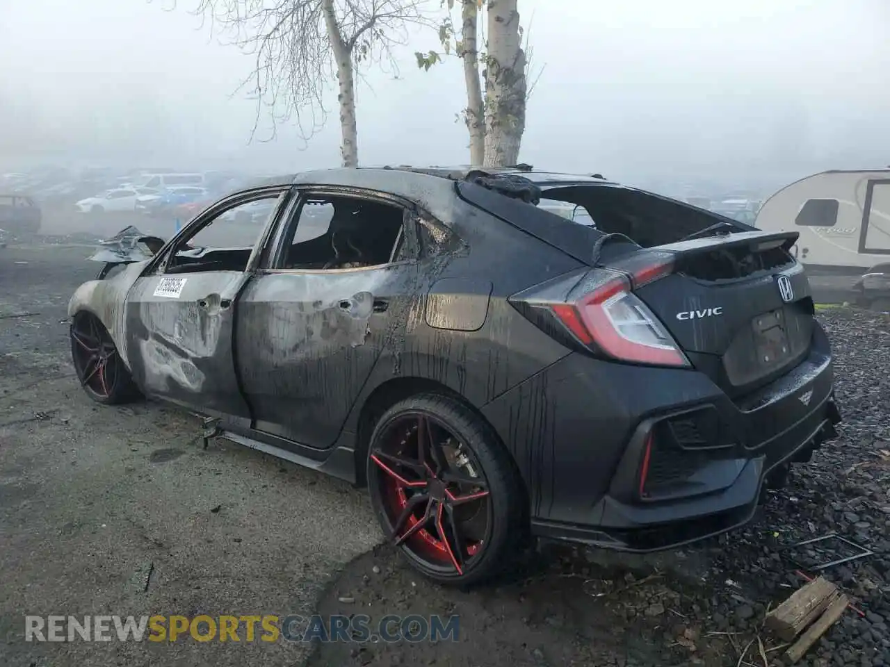 2 Photograph of a damaged car SHHFK7H41MU207250 HONDA CIVIC 2021