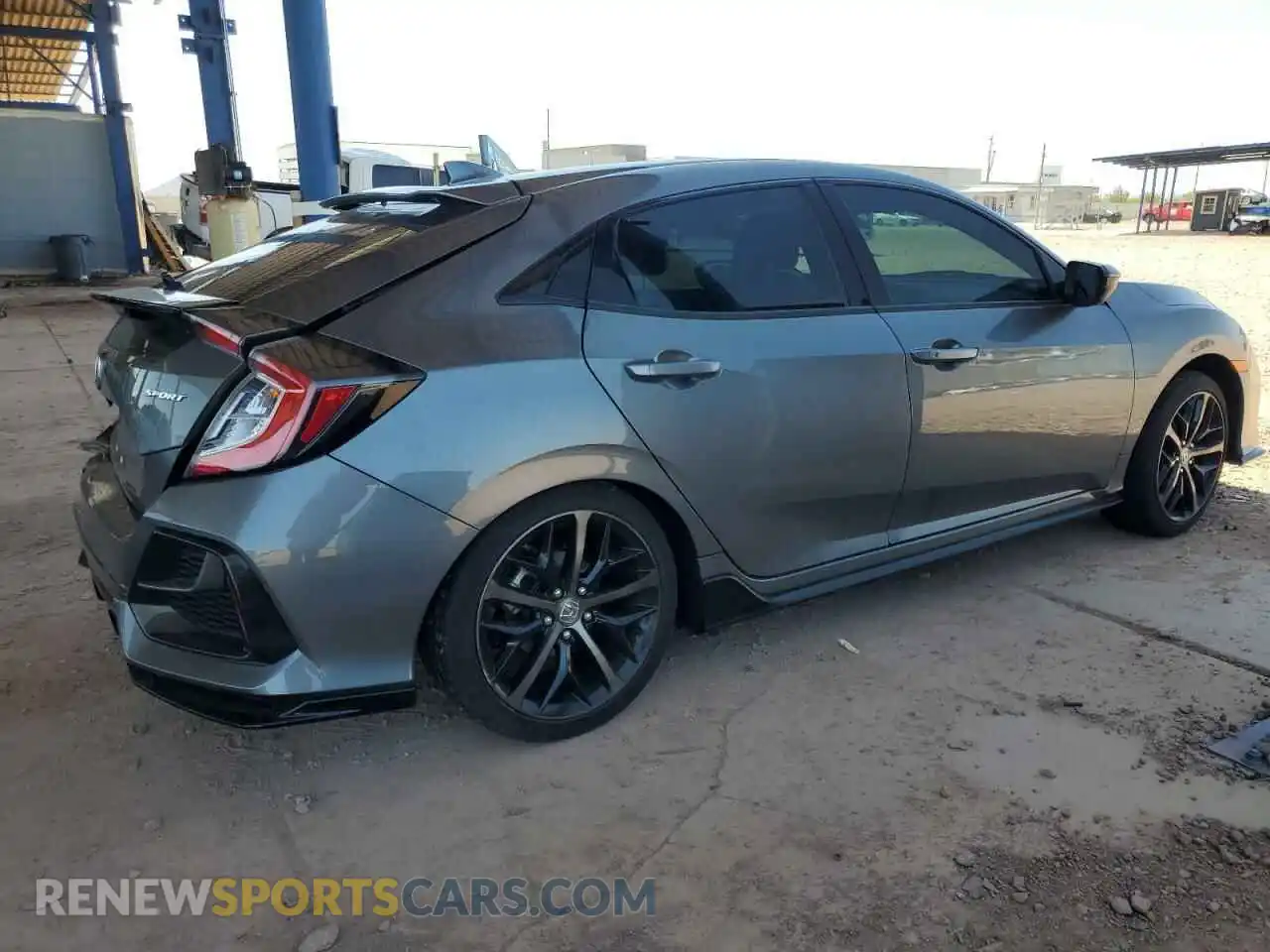 3 Фотография поврежденного автомобиля SHHFK7H41MU207927 HONDA CIVIC 2021
