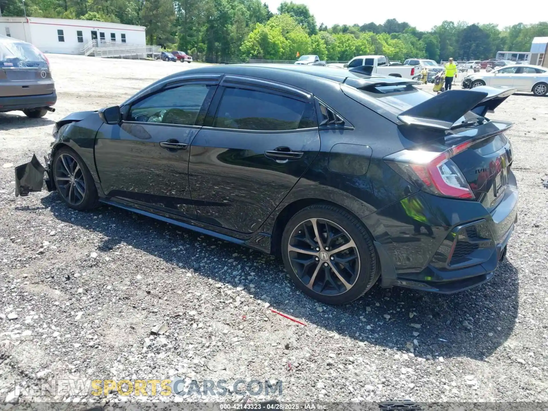 3 Photograph of a damaged car SHHFK7H41MU215641 HONDA CIVIC 2021