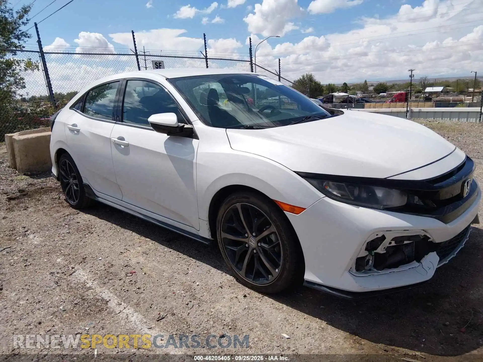 1 Photograph of a damaged car SHHFK7H41MU220032 HONDA CIVIC 2021