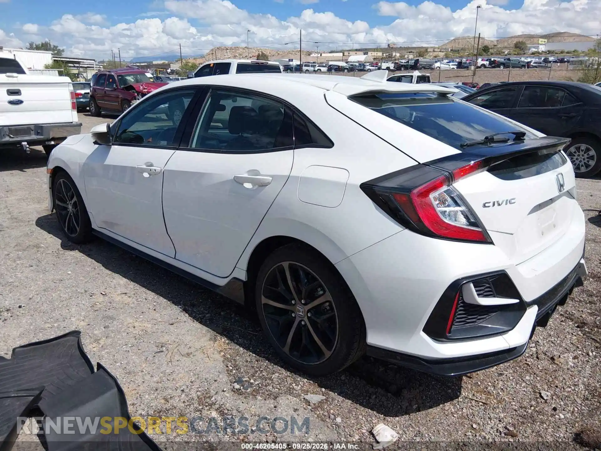 3 Photograph of a damaged car SHHFK7H41MU220032 HONDA CIVIC 2021