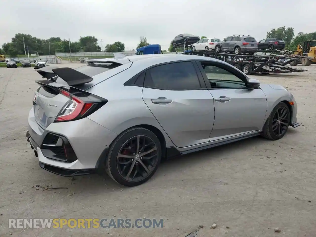 3 Photograph of a damaged car SHHFK7H41MU221892 HONDA CIVIC 2021