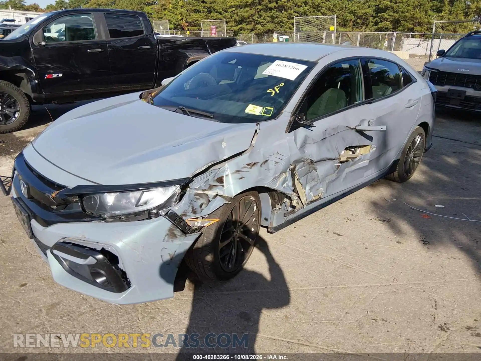 2 Photograph of a damaged car SHHFK7H41MU415242 HONDA CIVIC 2021
