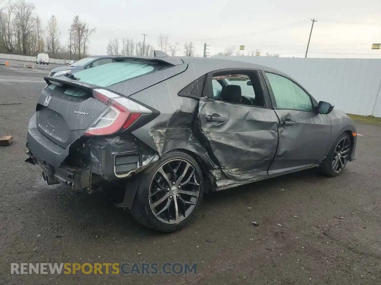 3 Photograph of a damaged car SHHFK7H41MU420909 HONDA CIVIC 2021