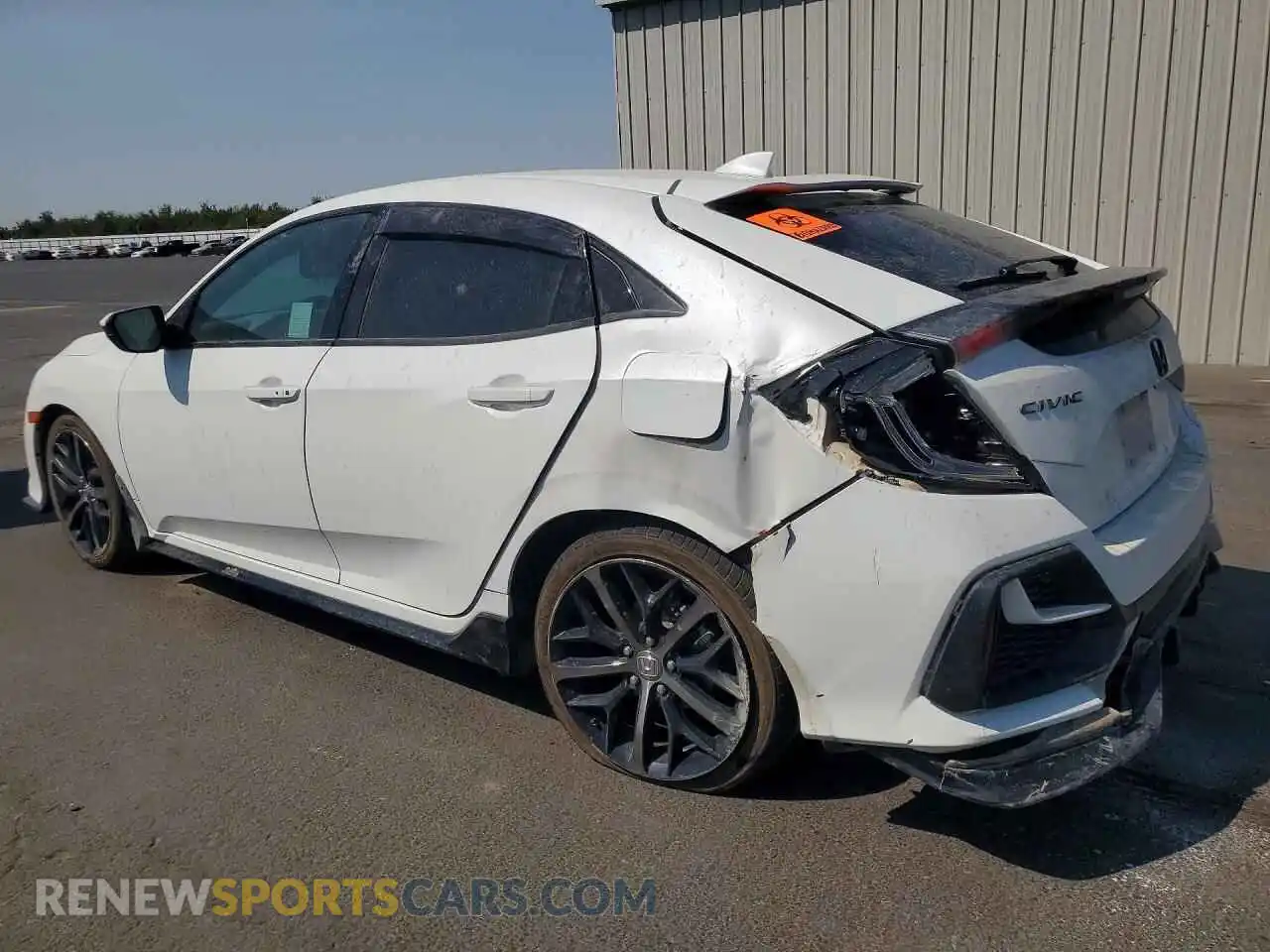 2 Фотография поврежденного автомобиля SHHFK7H41MU422367 HONDA CIVIC 2021